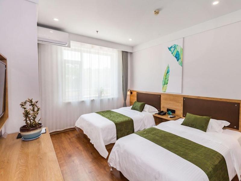 GreenTree Inn Dalian Airport New District Xinzhaizi Express Hotel Buitenkant foto