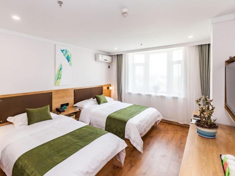 GreenTree Inn Dalian Airport New District Xinzhaizi Express Hotel Buitenkant foto