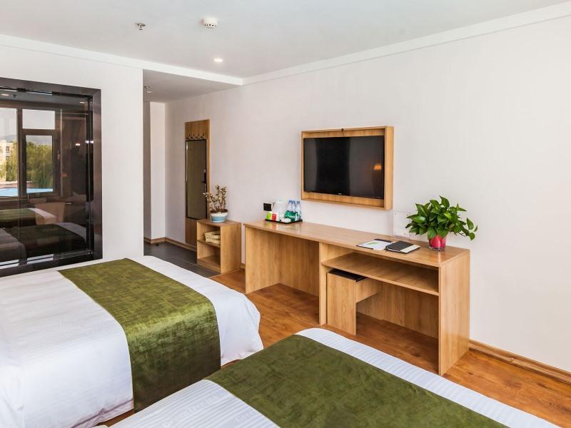 GreenTree Inn Dalian Airport New District Xinzhaizi Express Hotel Buitenkant foto